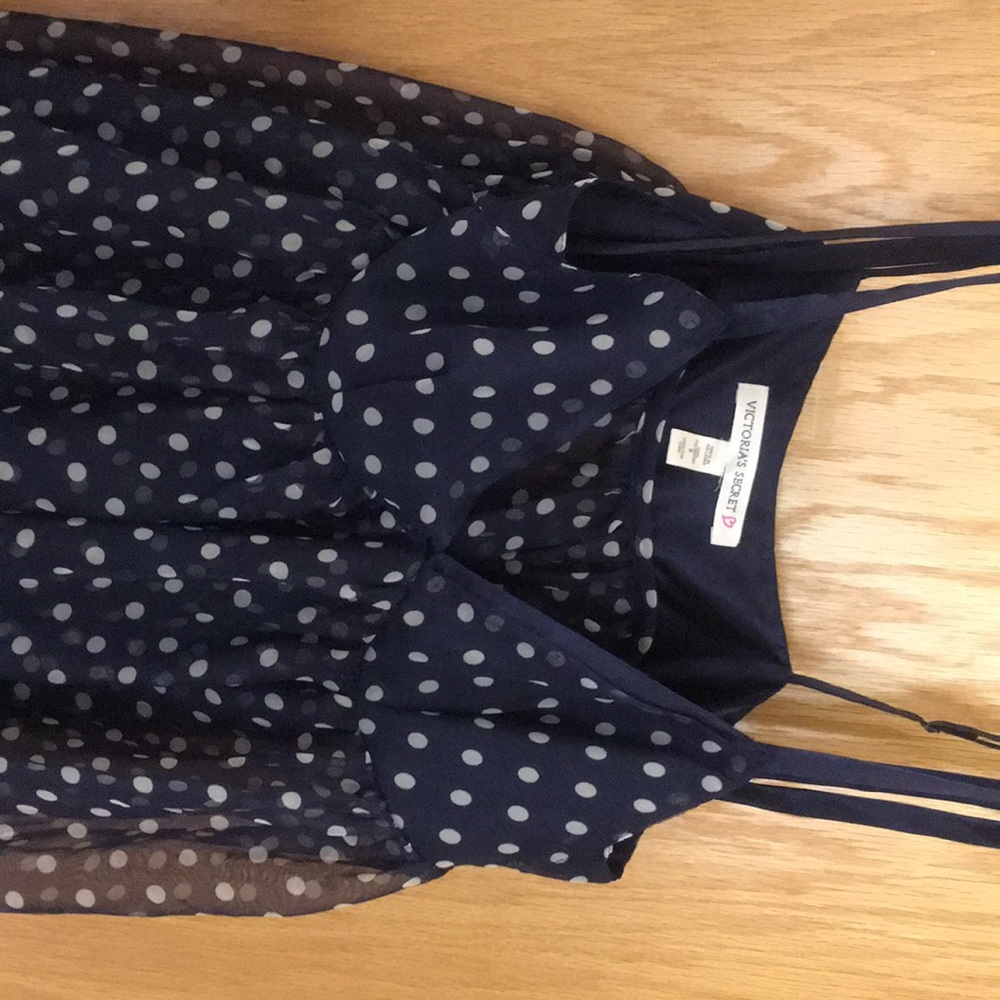 Polka dot vintage tag